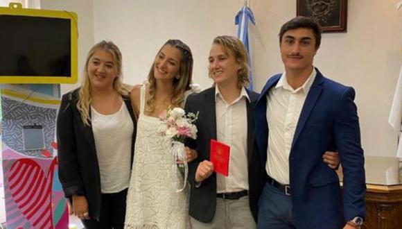 La boda se dio el 11 de noviembre y semanas después Federico se dio cuenta que aparecía como "casado". (Foto: Facebook CiudadOnLine)