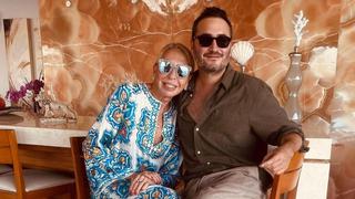 Laura Bozzo inicia el Año Nuevo con Jesús Navarro de Reik: “La mejor compañía”