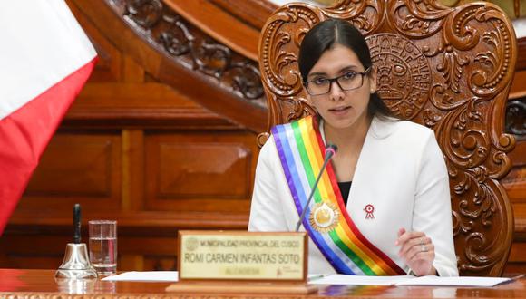 Cusco: nueva alcaldesa de 25 años pide presencia del Gobierno y los compromete a trabajar. (Foto: Municipalidad del Cusco)