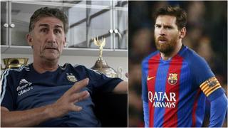 Bauza y el futuro de Messi: "Dónde esté, para mí será lo mismo"