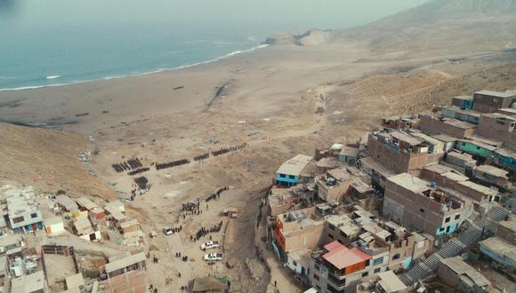 Más de 5.000 personas fueron desplazadas del Morro Solar (Foto: Bryan Albornoz/ @photo.gec)