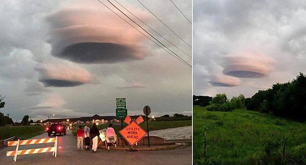 Nubes raras asustaron a pobladores de Texas. (Foto: Dailymail)