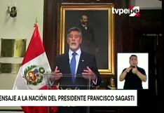 Francisco Sagasti y su primer Mensaje a la Nación anunciando modernización de la Policía Nacional del Perú