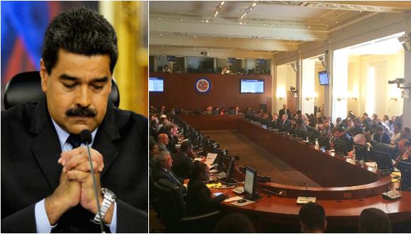 La OEA aprob&oacute; el texto m&aacute;s duro contra Venezuela desde el golpe contra la Asamblea Nacional. (Foto: AFP/AP)