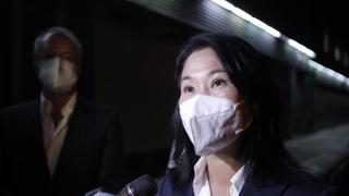 Keiko Fujimori: “Recibí una resolución judicial que señala que ya no voy a poder viajar por el país”