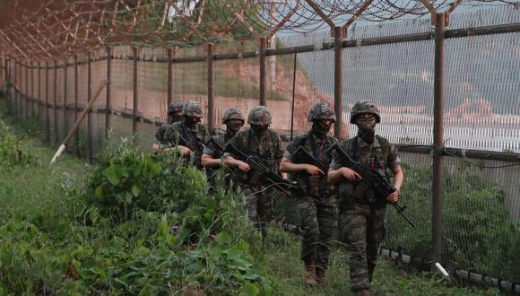 Imagen referencial que muestra la frontera militarizada entre las dos Coreas | Foto: AFP / Archivo / Referencial