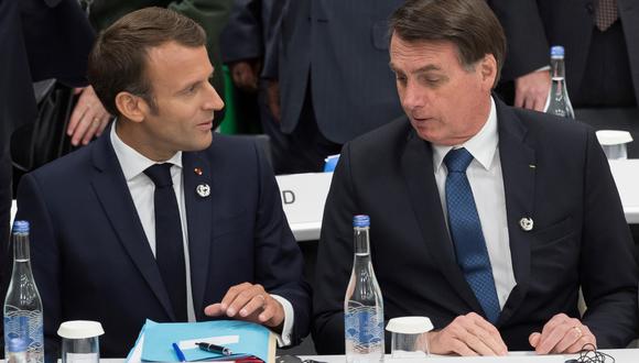 Emmanuel Macron a Jair Bolsonaro: "No le podemos dejar destruir todo" | Francia | Brasil | Incendios en la Amazonía . Foto: Archivo de AFP