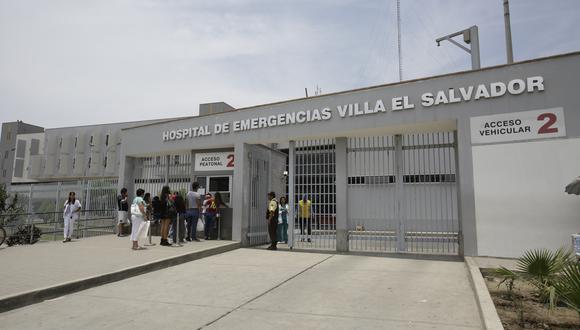 El padre de Yuri fue internado en el hospital de Emergencias de Villa El Salvador el domingo 5 de abril. (Foto: GEC)