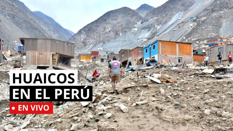 Huaicos en Perú: últimas noticias del día sobre las lluvias y deslizamientos