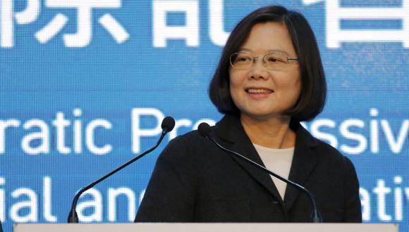 Tsai Ing-wen es la primera mujer presidenta de Taiwán