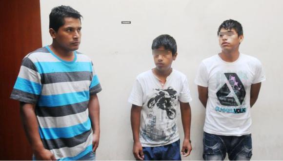 Trujillo: capturan a menores que extorsionaban a comerciante