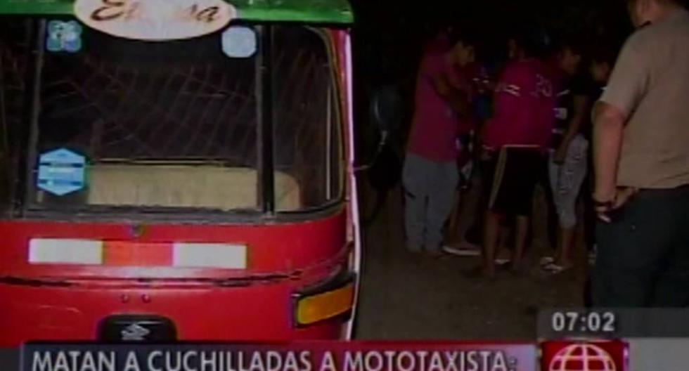 Villa El Salvador: muere acuchillado en presunto crimen pasional. (Foto: América TV)