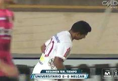 Universitario vs Melgar: Resumen del primer tiempo (VIDEO)