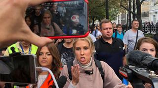 "¡Rusia será libre!","¡Putin, ladrón!", gritan opositores durante marcha en Moscú | FOTOS