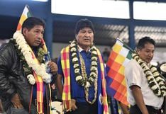 Evo Morales dice que Bolivia estaría en una “guerra interna” si no existiera el MAS