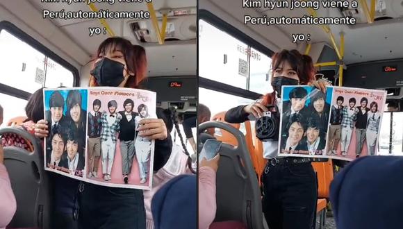 Joven sube a cantar a los buses para poder pagar entrada a concierto de K-Pop | VIDEO (Foto: TikTok/@nataniel.goby)