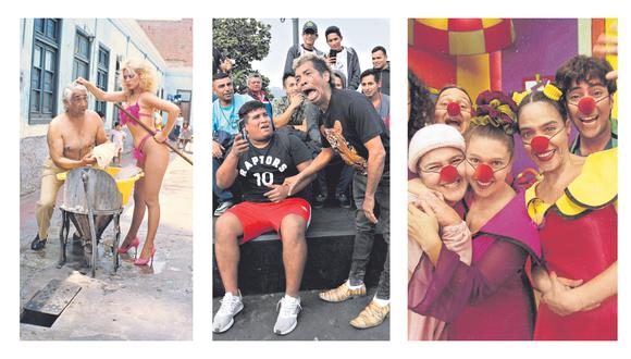 Tres íconos del humor en el Perú: Risas y Salsa; los cómicos ambulantes; y Pataclaún.