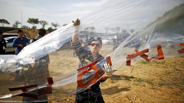 Corea del Sur envía propaganda vía globos a Corea del Norte - 5