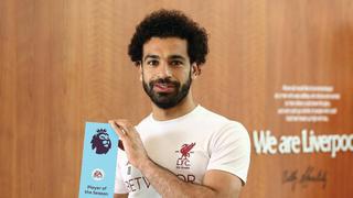 Salah ganó el premio al mejor jugador del año en la Premier League
