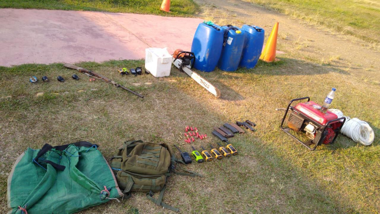 Vraem: Fuerzas Armadas y PNP hallan narco pistas, armamento y medicinas 