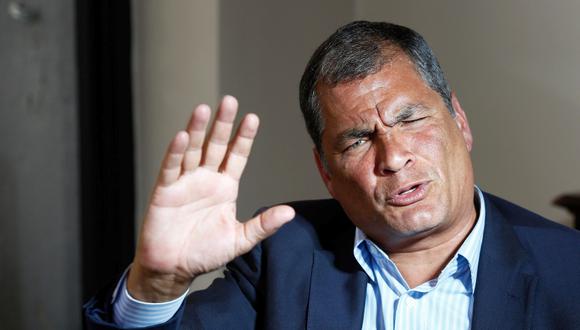 Rafael Correa no podrá ser reelegido como presidente de Ecuador tras el referéndum impulsado por su sucesor, Lenín Moreno. (Foto: EFE/José Jácome)