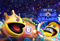“Pac-Man Mega Tunnel Battle: Chomp Champs” convierte al clásico videojuego en un divertido y caótico battle royale