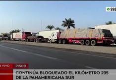 Delincuentes roban llantas y combustible a camiones varados en Pisco | Ica | VIDEO