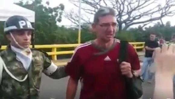 Cruzó frontera y lamentó entre lágrimas situación de Venezuela