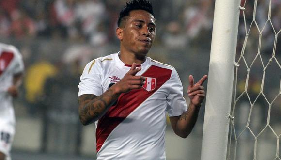 Christian Cueva, mediocampista de la selección peruana. (Foto: AFP)
