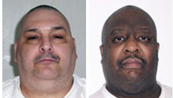 Jack Jones (izquierda) y Marcel Williams fueron ejecutados en el mismo d&iacute;a en Arkansas. (AP).