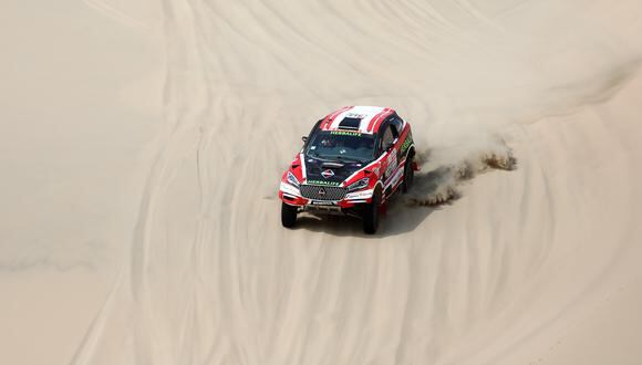 Nicolás Fuchs, nuestra mejor carta en camionetas en el Dakar 2018. (Foto: ITEA Photo)