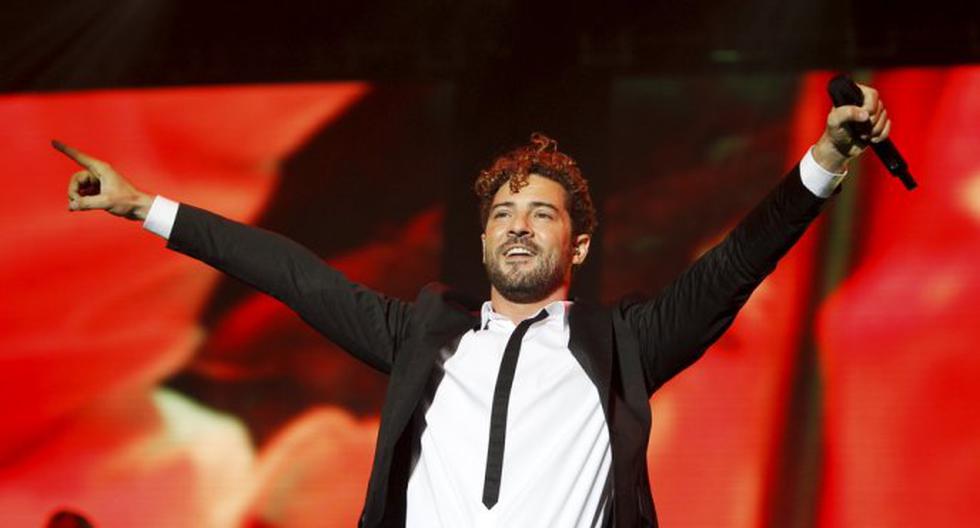 El concierto de David Bisbal será este 11 de febrero. (Foto: Difusión)