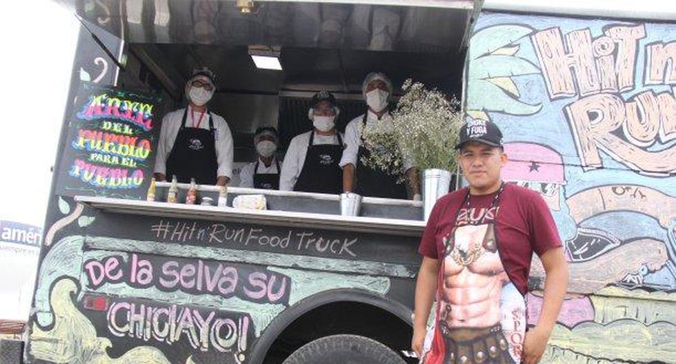 Los camioncitos mistureros no podían faltar en la feria. (Foto: Fidel Huapaya / peru.com)