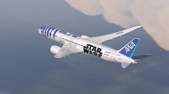Star Wars: R2-D2 inspira diseño de avión de All Nipon Airways - 1