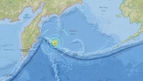 El epicientro del terremoto se ubicó en el mar de Rusia.