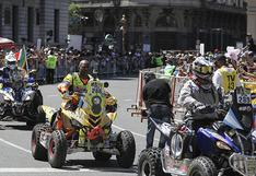 Rally Dakar 2015: Partida simbólica estuvo cargada de euforia
