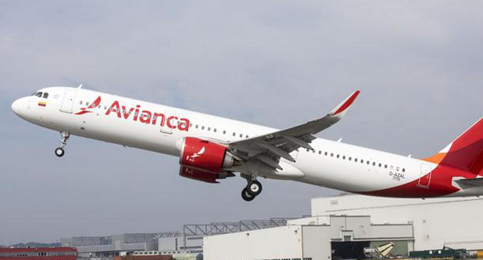 El primer avión de pasillo único de nueva generación para Avianca, el mayor cliente de la Familia A320neo de la región . (Foto: Cortesía)