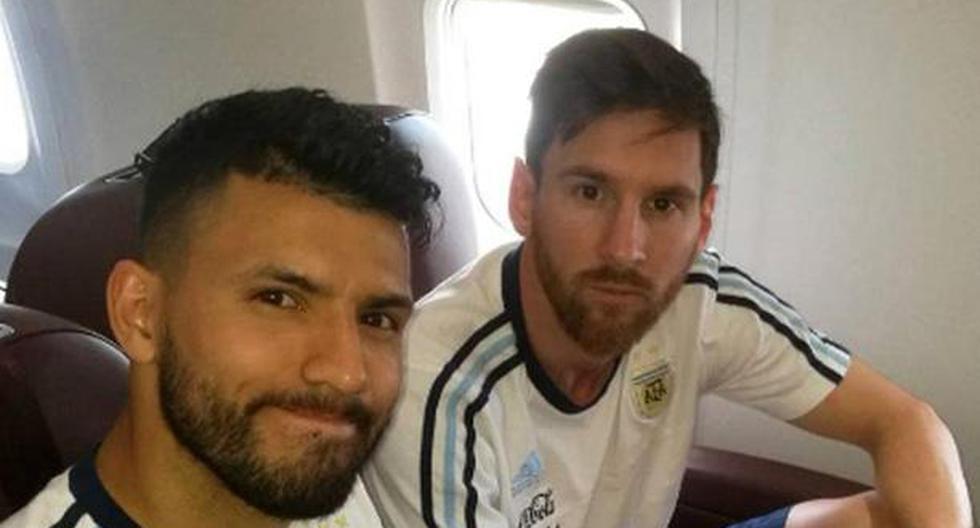 Jugadores de la selección argentina como el Kun Agüero o Lionel Messi pagan sus propios pasajes de avión. (Foto: AFA - Facebook)