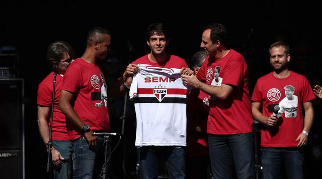 Así fue presentado Kaká tras su regreso al Sao Paulo - 1