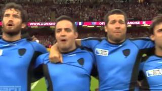 Mundial de Rugby: uruguayos se emocionan así con su himno