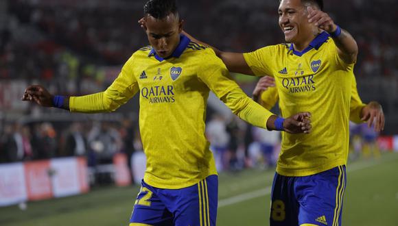 Boca, con gol de Villa, se llevó el triunfo ante River en el Monumental. | Foto: EFE