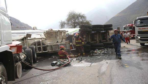 Accidente vehicular deja un muerto y 18 heridos en Chancay