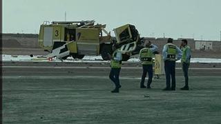 LAP informa que está removiendo aeronave accidentada en aeropuerto Jorge Chávez 