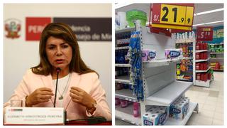 Coronavirus en Perú: Ministra de Salud sostiene que la ciudadanía no debe comprar “como si fuéramos a tener una guerra”