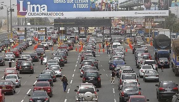 Feriados dejan 242 emergencias viales en la Panamericana Sur