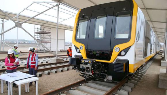 Primer tramo de la Linea 2 del Metro de Lima estará operativa en 2019. (Andina)