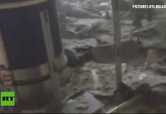 Bruselas: video de los primeros instantes después de explosiones