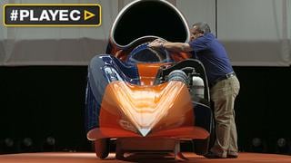 El auto que alcanza una velocidad de 1.600 km/h [VIDEO]