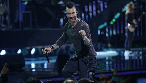 Imagen referencial de Adam Levine, cantante de Maroon 5. (Foto: Javier Torres / AFP)