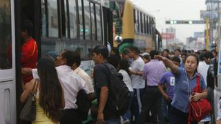 Transportistas de Lima y Callao anuncian paro para el jueves 31